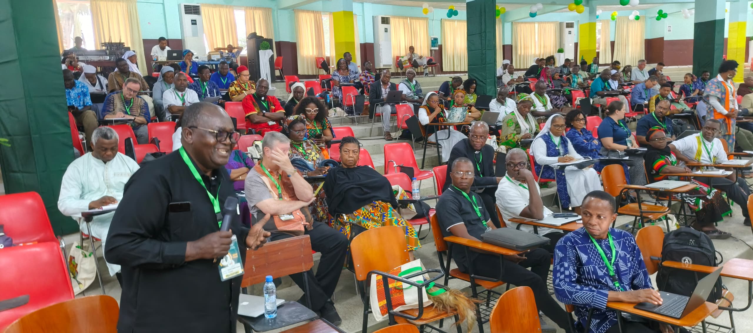 Delegates gathered in the plenary hall of the PACTPAN Pan-African Congress