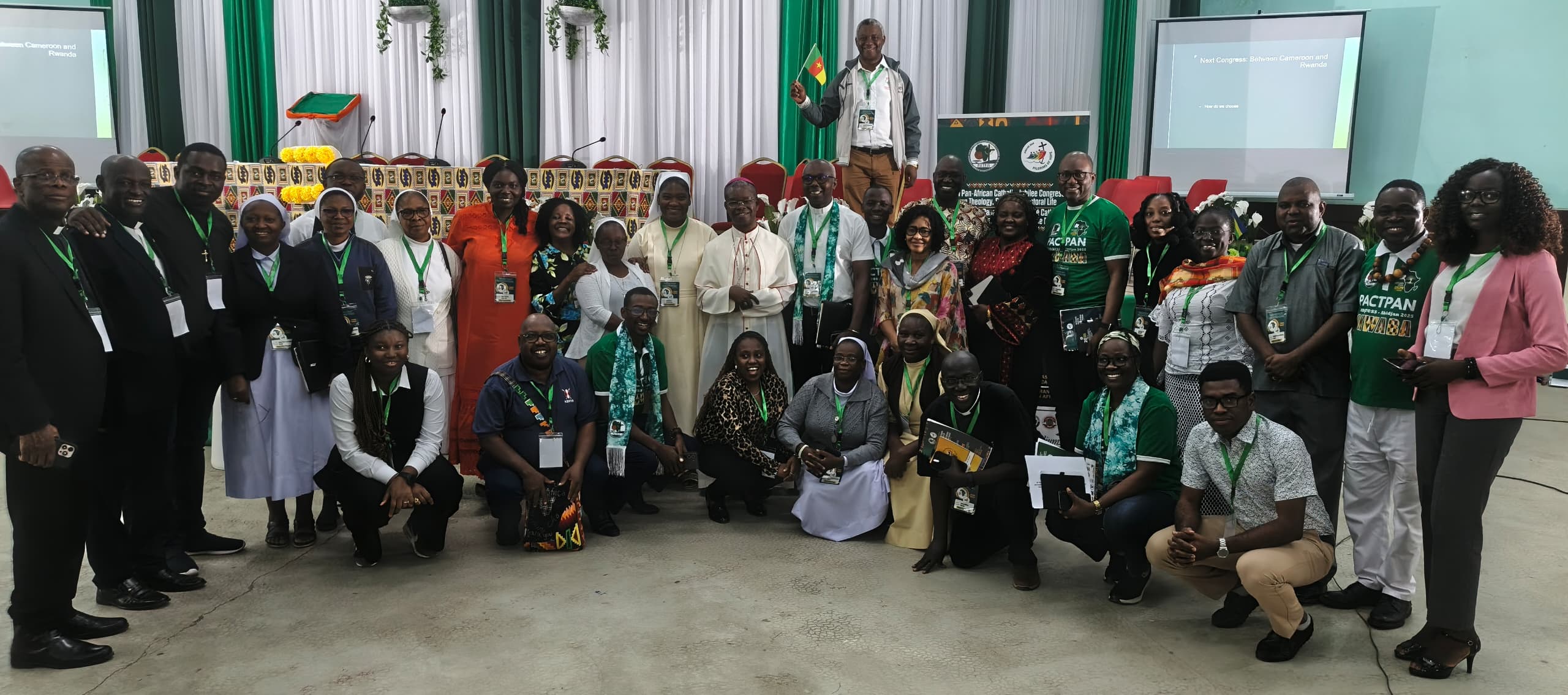 PACTPAN members, clergy and religious at the Pan-African Congress